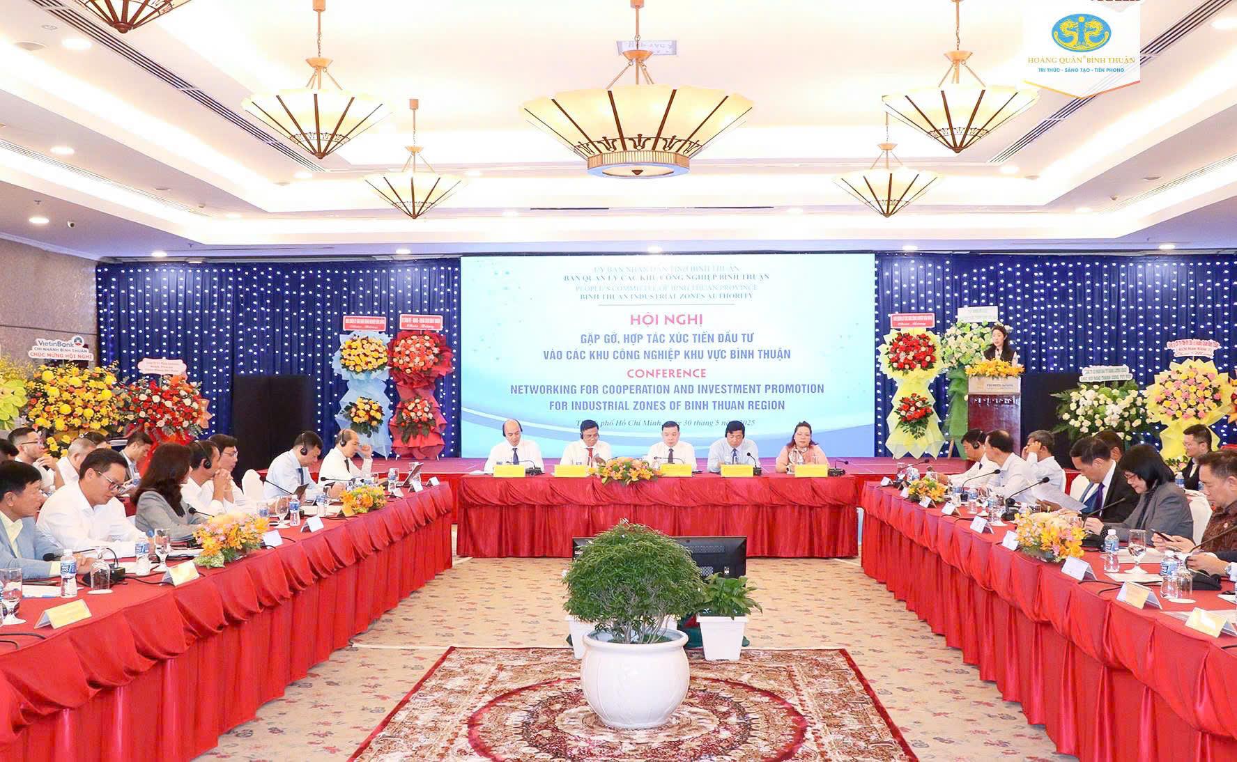 TẬP ĐOÀN HOÀNG QUÂN VÀ HOÀNG QUÂN BÌNH THUẬN THAM DỰ HỘI NGHỊ XÚC TIẾN ĐẦU TƯ VÀO CÁC KCN TỈNH BÌNH THUẬN 2025